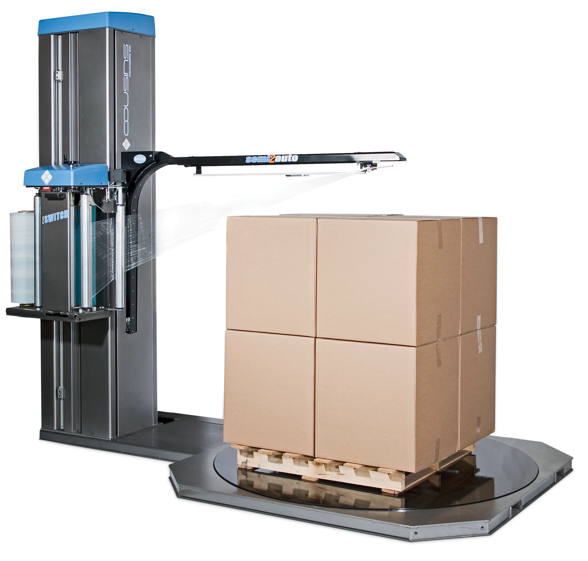 Stretch Wrapping and Pallet Wrapping Machines